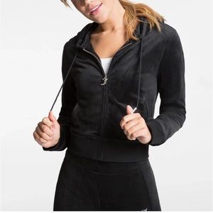 AUTHENTIC JUICY COUTURE LICORICE| OG BIG BLING VELOUR TRACKSUIT with slippers